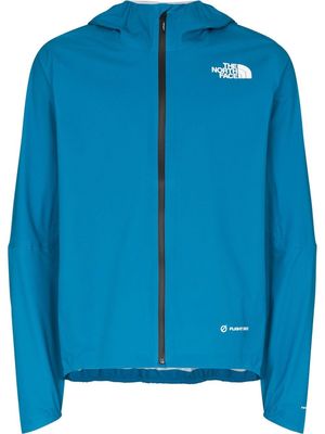 The North Face zip-fastening hooded jacket - Blue