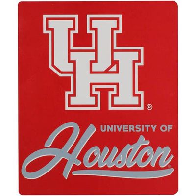 THE NORTHWEST GROUP Houston Cougars 50'' x 60'' Signature Raschel Plush Throw Blanket in Red