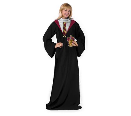 The Northwest Harry Potter Hogwarts Adult Comfy Sleeved Throw