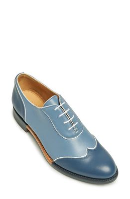 The Office of Angela Scott Mr. Evans Wingtip Oxford in The Blues