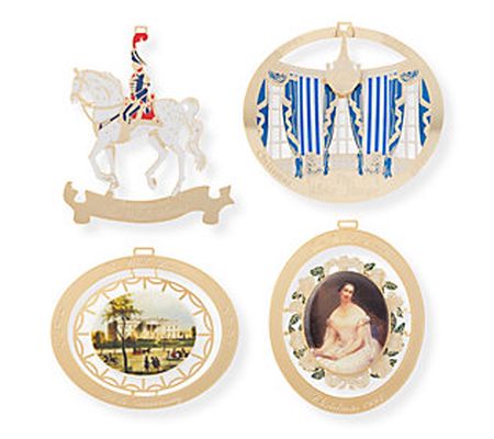 The Official White House Christmas Ornament Set 1990 to 1993