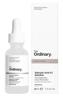 The Ordinary Salicylic Acid 2% Exfoliating Blemish Solution 