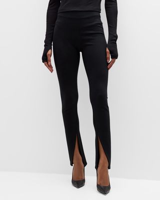 The Perfect Front Slit Skinny Pants