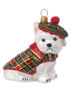 The Pet Set Westie Highlander Ornament