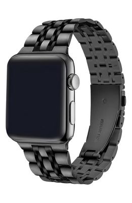 The Posh Tech 22mm Apple Watch Bracelet Watchband in Black