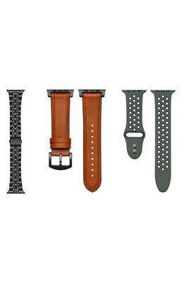 The Posh Tech Assorted 3-Pack Apple Watch Bands in Multi