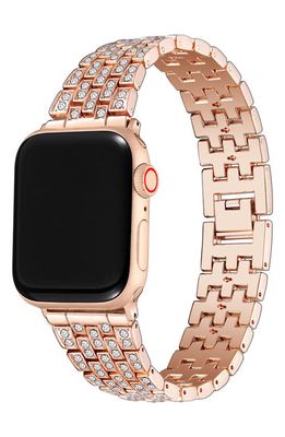 The Posh Tech Chantal 20mm Apple Watch® Watchband in Rose Gold