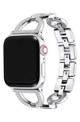 The Posh Tech Coco 20mm Apple Watch® Watchband in Silver