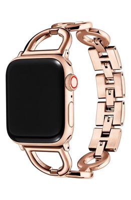 The Posh Tech Colette Rose 20mm Apple Watch® Watchband in Rose Gold