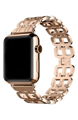 The Posh Tech Cora 20mm Apple Watch® Watchband in Rose Gold