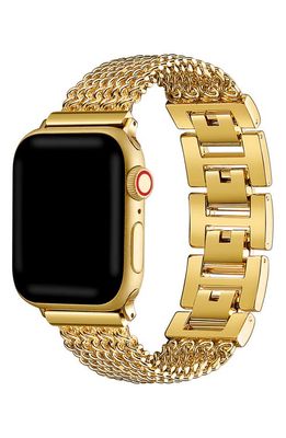 The Posh Tech Multichain 22mm Apple Watch® Bracelet Watchband in Yellow Gold