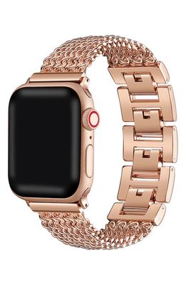 The Posh Tech Multichain 23mm Apple Watch® Bracelet Watchband in Rose Gold