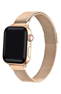 The Posh Tech POSH TECH Skinny Metal Loop Band for Apple Watches in Rose Gold