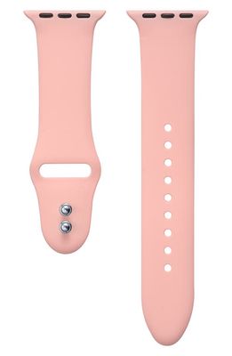 The Posh Tech Silicone Apple Watch Watchband in Grapefruit