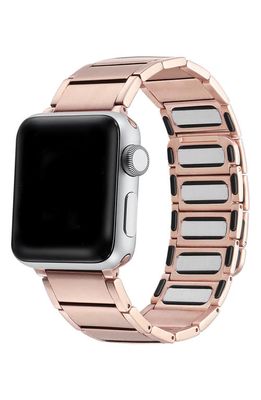 The Posh Tech Wide Link 23mm Magnetic Apple Watch® Bracelet Watchband in Rose Gold