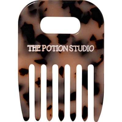 The Potion Studio Mini Comb - Nude in Brown 