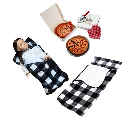 The Queen's Treasures 11Pc Sleepover Pizza Party for 18 Dolls