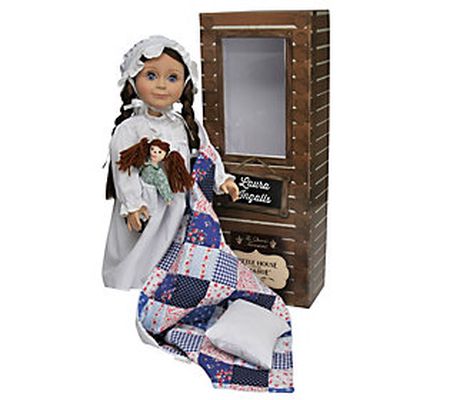 The Queen's Treasures Little House Laura Ingall s 18" Doll