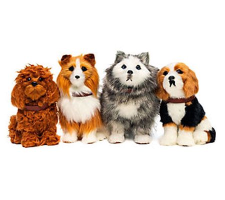 The Queen's Treasures Set of 4 Puppy Dog Pets f r 18" Dolls