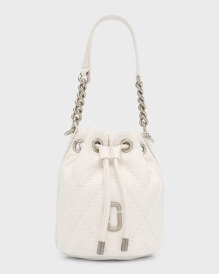 The Quilted Leather J Marc Bucket Bag