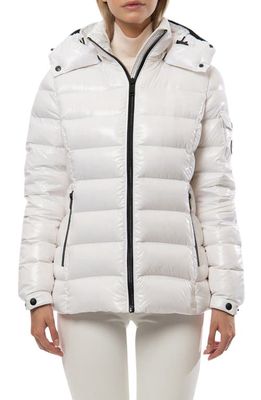 The Recycled Planet Company THE RECYCLED PLANET Igloo Recycled Down Puffer Coat in White