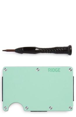 the Ridge RIDGE WALLET - Money Clip in Eucalyptus 