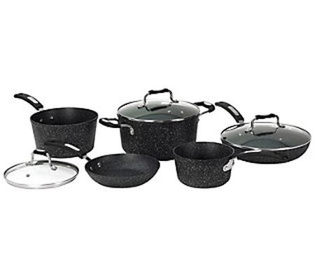 The Rock by Starfrit 8-Piece Cookware Set