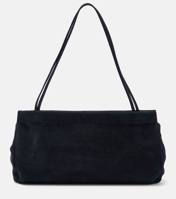 The Row Abby Small suede shoulder bag