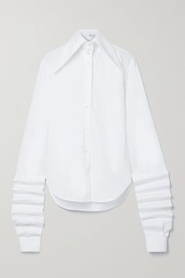 The Row - Ace Cotton-poplin Shirt - White