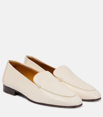 The Row Adam leather loafers