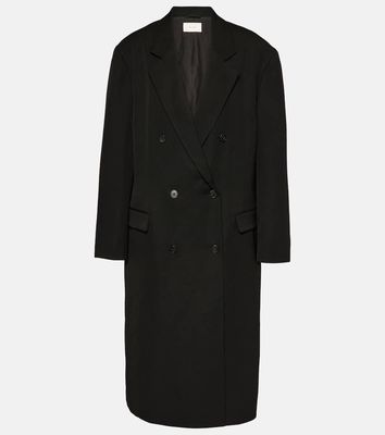 The Row Andy double-breasted wool coat