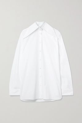 The Row - Armelle Cotton-poplin Shirt - White