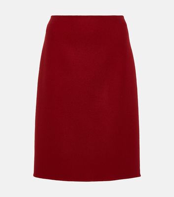 The Row Bart cashmere pencil skirt