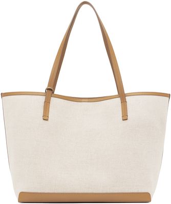 The Row Beige & Taupe Park Tote