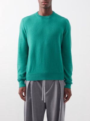 The Row - Benji Cashmere Sweater - Mens - Green