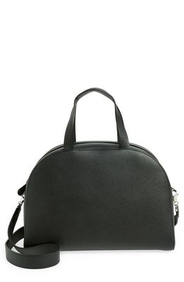 The Row Bowling 2 Leather Satchel in Black