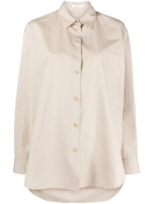 The Row Brant cotton shirt - Neutrals