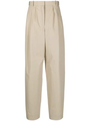 The Row Bufus wide-leg tailored trousers - Neutrals