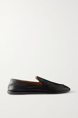 The Row - Canal Leather Loafers - Black