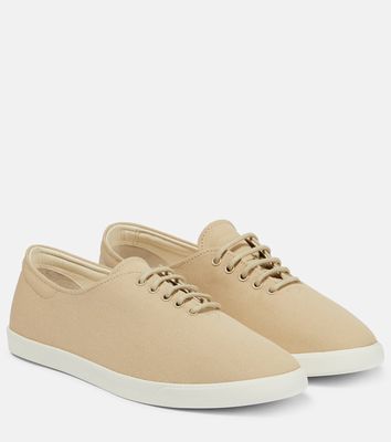 The Row Canvas low-top sneakers