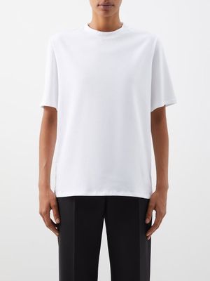 The Row - Chiara Organic Cotton-jersey T-shirt - Womens - White