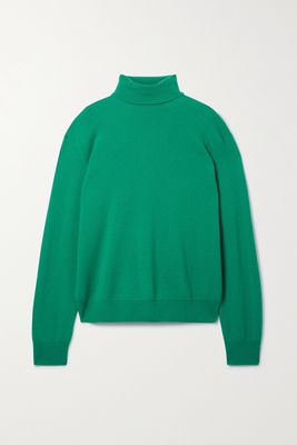 The Row - Ciba Cashmere Turtleneck Sweater - Green