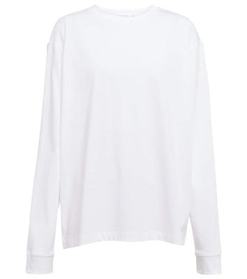 The Row Ciles long-sleeved cotton top