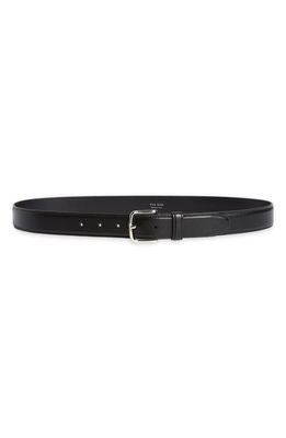 The Row Classic Leather Belt in Black Pld