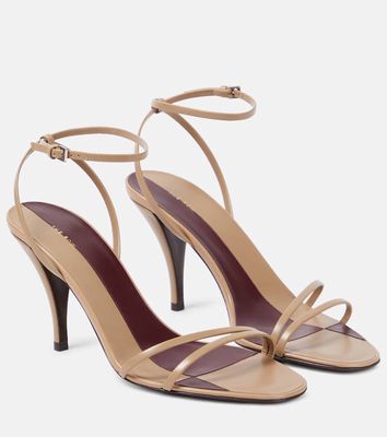 The Row Cleo leather sandals