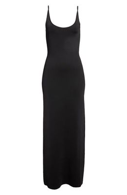 The Row Constantine Fitted Tank Maxi Dress in Black