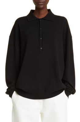 The Row Daleyza Wool & Cashmere Sweater in Black