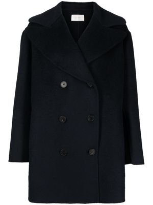 The Row Dorothy double-breasted cashmere coat - Blue