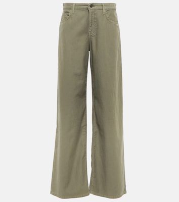 The Row Eglitta low-rise cotton pants