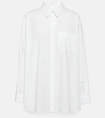 The Row Eleni cotton poplin shirt